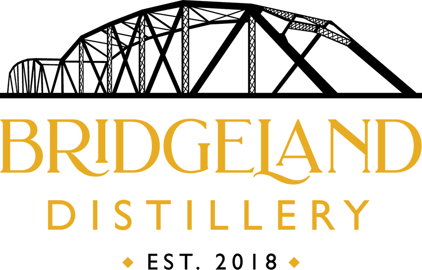 Bridgeland Distillery logo.