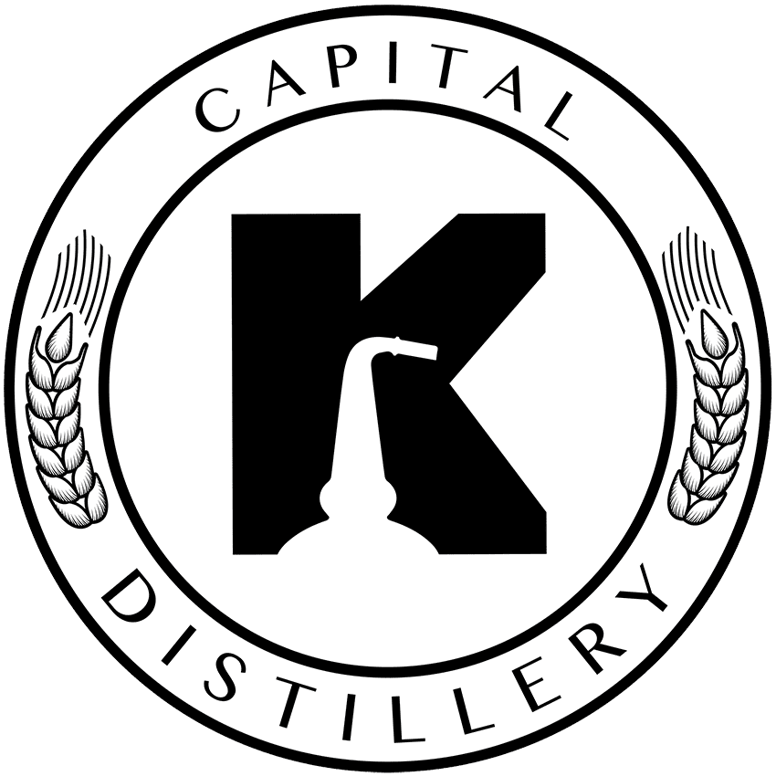 Capital K Distillery logo.