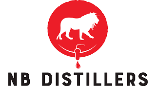 NB Distillers logo.