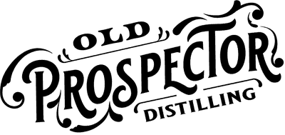 Old Prospector Distilling logo.