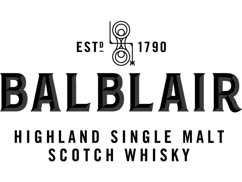 Balblair Distillery logo.