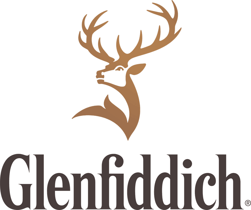 Glenfiddich logo.