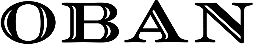 Oban Distillery logo.