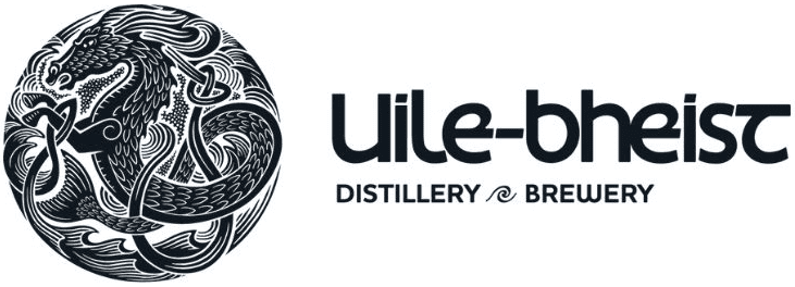 Uile-bheist Distillery &amp; Brewery logo.
