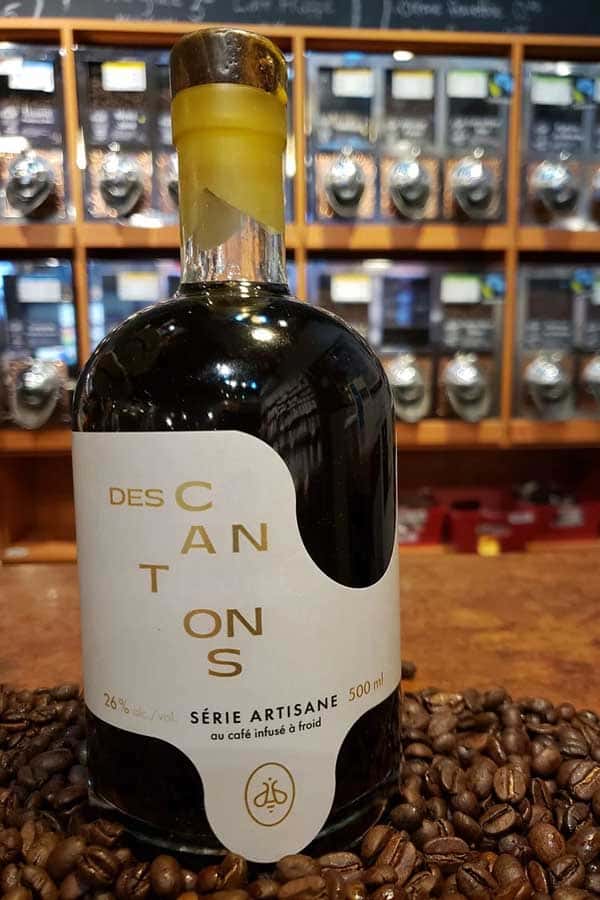 Of the Cantons - Cold Brew Coffee Honey Liqueur from Miellerie King.