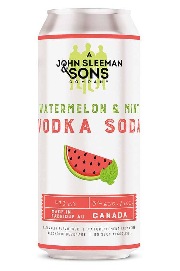 John Sleeman and Sons Watermelon & Mint Vodka Soda