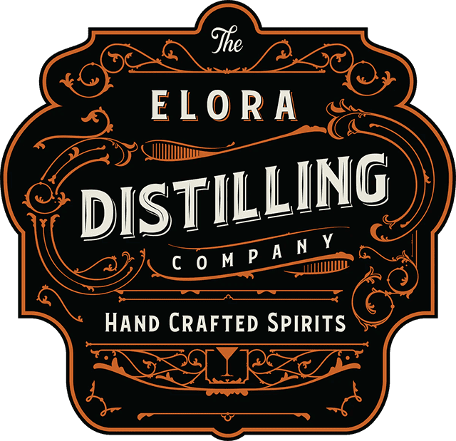 Elora Distilling Company logo.